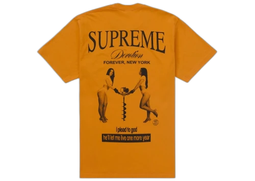 Supreme Devotion Tee Orange