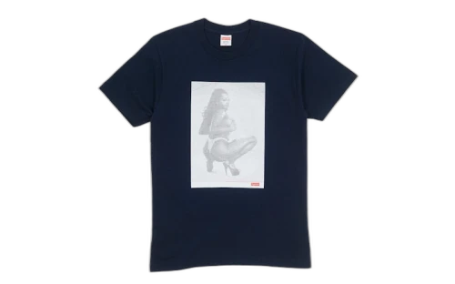 Supreme Digi Tee Navy