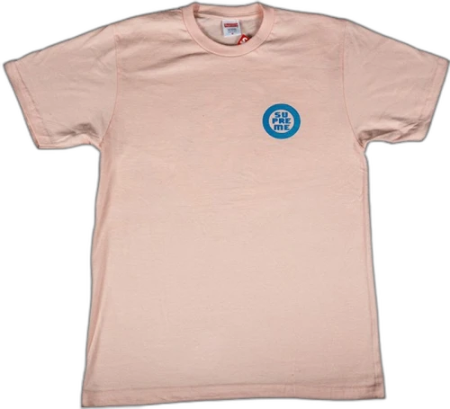Supreme Disrupt Tee Pale Peach