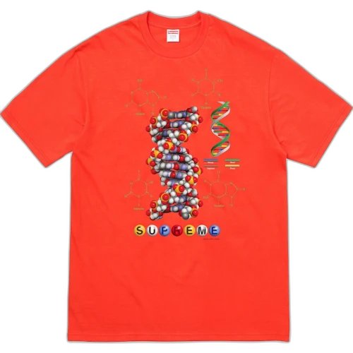 Supreme DNA Tee Bright Orange