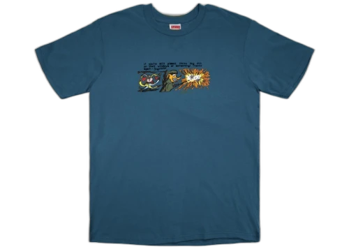 Supreme Dog Shit Tee Dark Slate