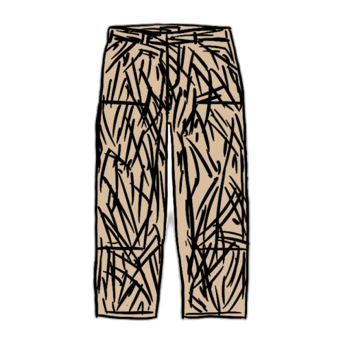 Supreme Double Knee Painter Pant Marsh Camo