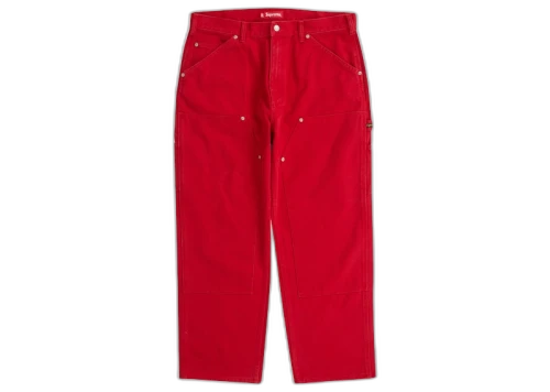 Supreme Double Knee Painter Pant (SS23) Red