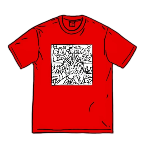 Supreme Dragon Tee Red