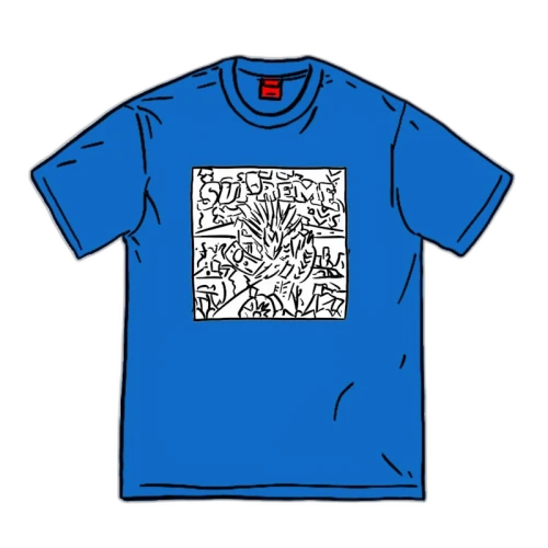 Supreme Dragon Tee Royal