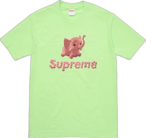 Supreme Elephant Tee Light Green