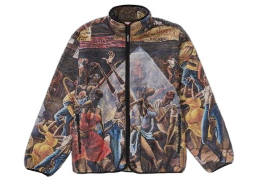 Supreme Ernie Barnes Fleece Jacket Multicolor