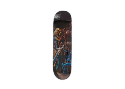 Supreme Ernie Barnes IV Skateboard Deck Multicolor