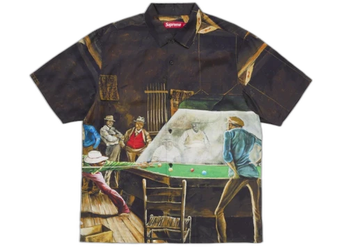 Supreme Ernie Barnes S/S Shirt Pool Hall