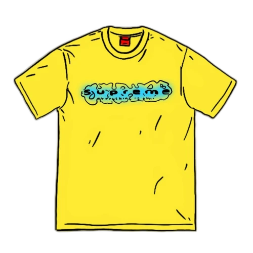 Supreme Everything Is Shit Tee Yellow