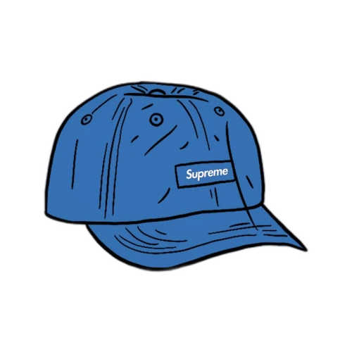 Supreme Faded Ripstop 6-Panel Royal