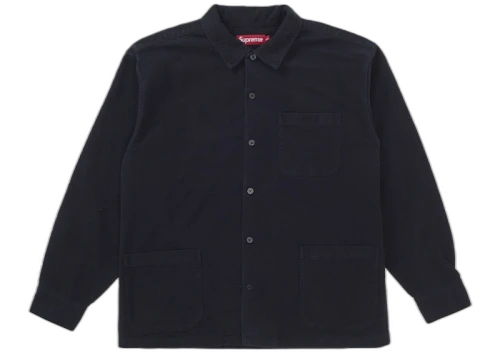 Supreme Flannel Pajama Shirt Black