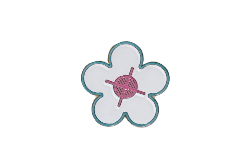 Supreme Flower Pin Gold