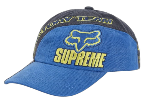 Supreme Fox Racing 6-Panel (FW25) Blue