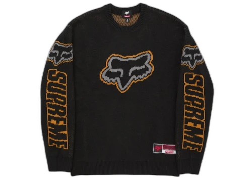 Supreme Fox Racing Sweater Black