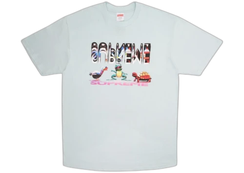 Supreme Friends Tee Pale Blue