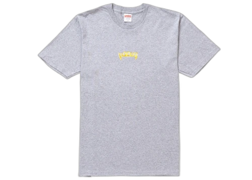 Supreme Fronts Tee Heather Grey