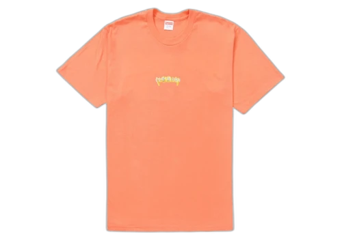 Supreme Fronts Tee Neon Orange