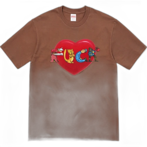 Supreme Fuck Love Tee Brown
