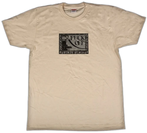 Supreme Fuck Off Tee Natural