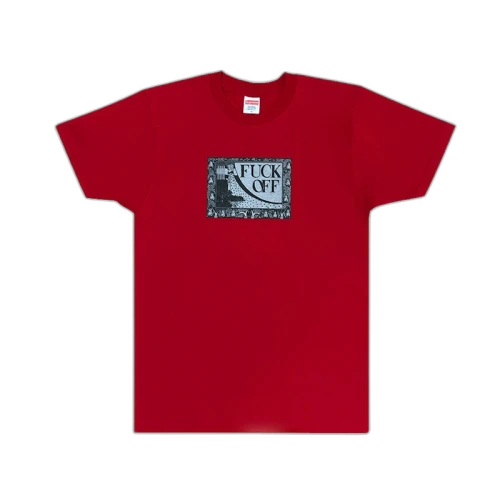 Supreme Fuck Off Tee Red