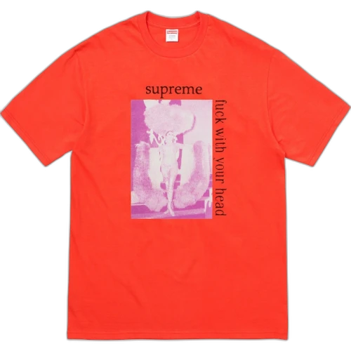 Supreme Fuck With Your Head Tee Bright Orange