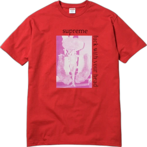 Supreme Fuck With Your Head Tee Red