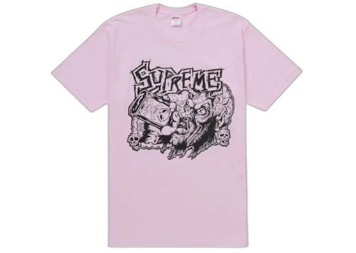 Supreme Fuckin Blowout Tee Light Pink