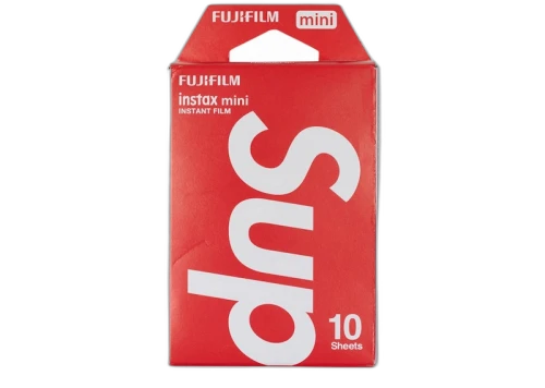 Supreme Fujifilm instax Mini Instant Film (Pack of 10) White