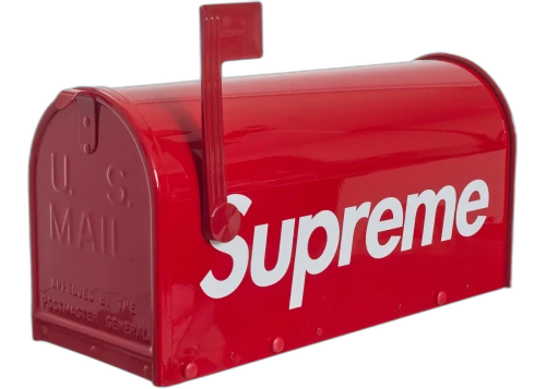 Supreme Gaines Mailbox Red