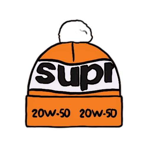 Supreme Garage Beanie Orange