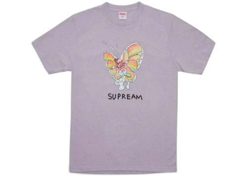 Supreme Gonz Butterfly Tee Heather Purple
