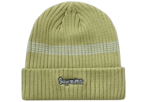 Supreme Gonz Logo Beanie Light Green