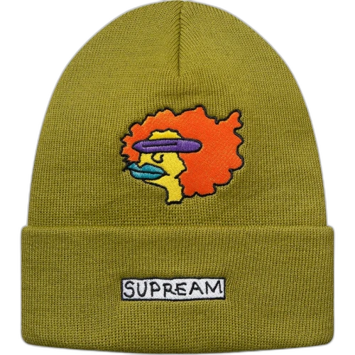 Supreme Gonz Ramm Beanie Moss Green