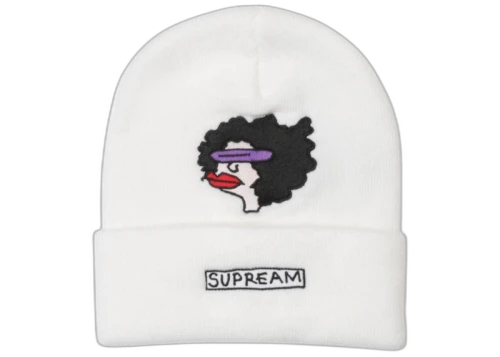 Supreme Gonz Ramm Beanie White