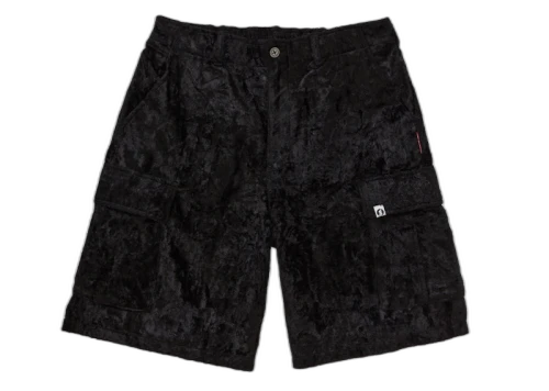 Supreme GOODENOUGH Crushed Rayon Cargo Short Black