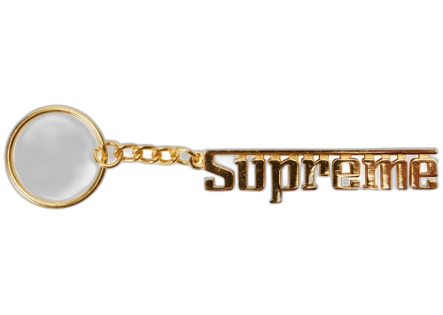 Supreme Grand Prix Keychain Gold