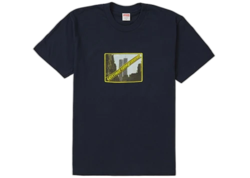 Supreme Greetings Tee Navy