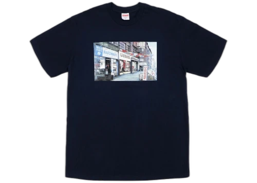 Supreme Hardware Tee Navy