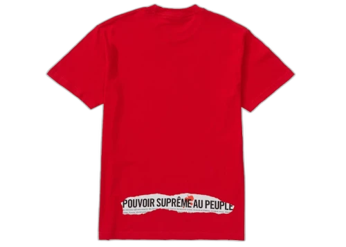 Supreme Headline Tee Red