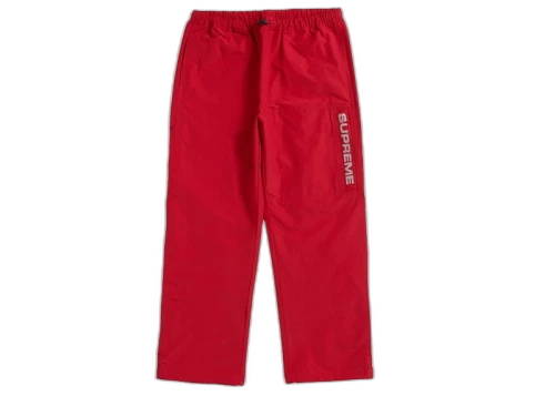 Supreme Heavy Nylon Pant Red