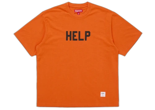 Supreme Help S/S Top Orange
