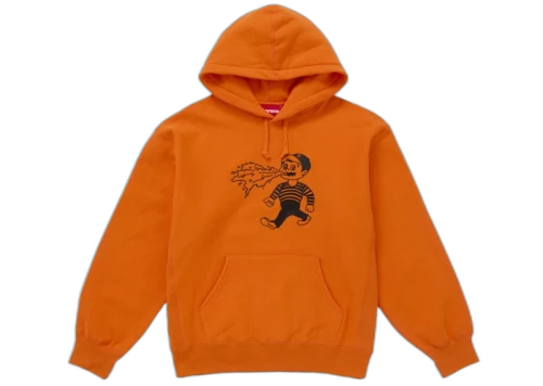 Supreme Homerun Hooded Sweatshirt Orange