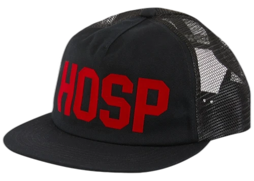 Supreme HOSP Mesh Back 5-Panel Black