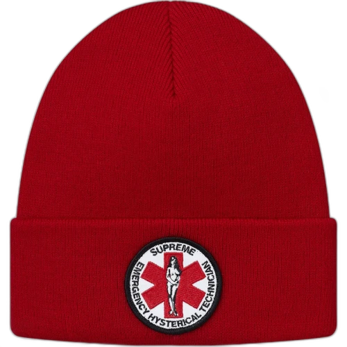 Supreme Hysteric Glamour Beanie Red