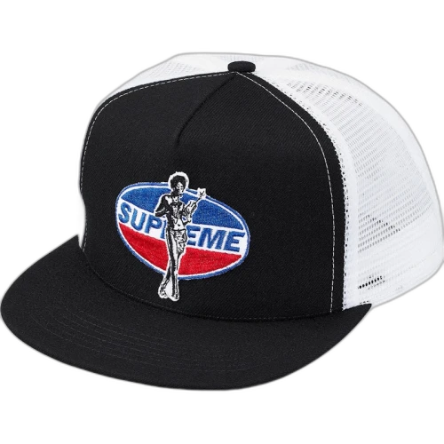 Supreme Hysteric Glamour Mesh Back 5-Panel Black