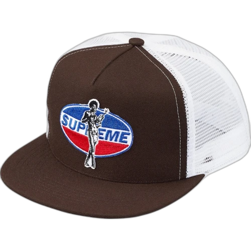 Supreme Hysteric Glamour Mesh Back 5-Panel Brown