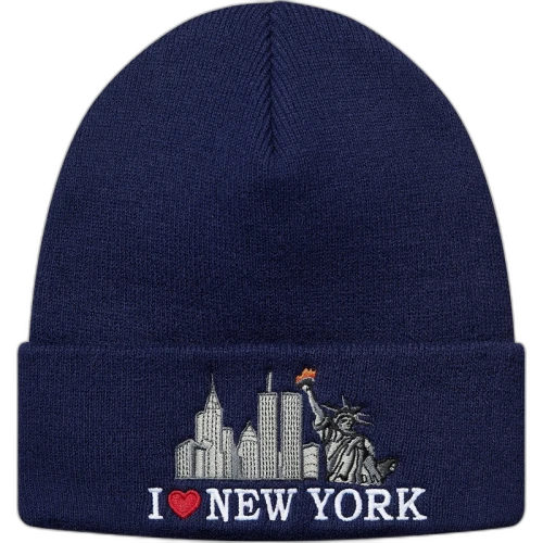 Supreme I Love NY Beanie Navy
