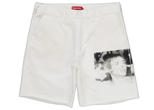Supreme Iggy Pop Work Short White