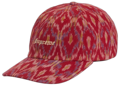 Supreme Ikat 6-Panel Red